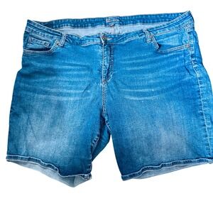 Kut From The‎ Kloth Denim Bermuda Shorts Women's 22W Plus Size Jean Casual